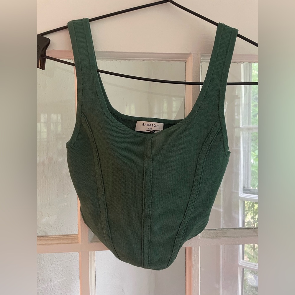 Aritzia sculpt knit racer